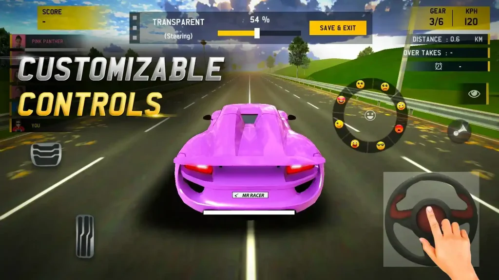 Smooth & Responsive Controls